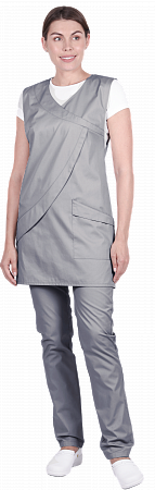 Униформа ВУППИ (фартук, брюки) серый