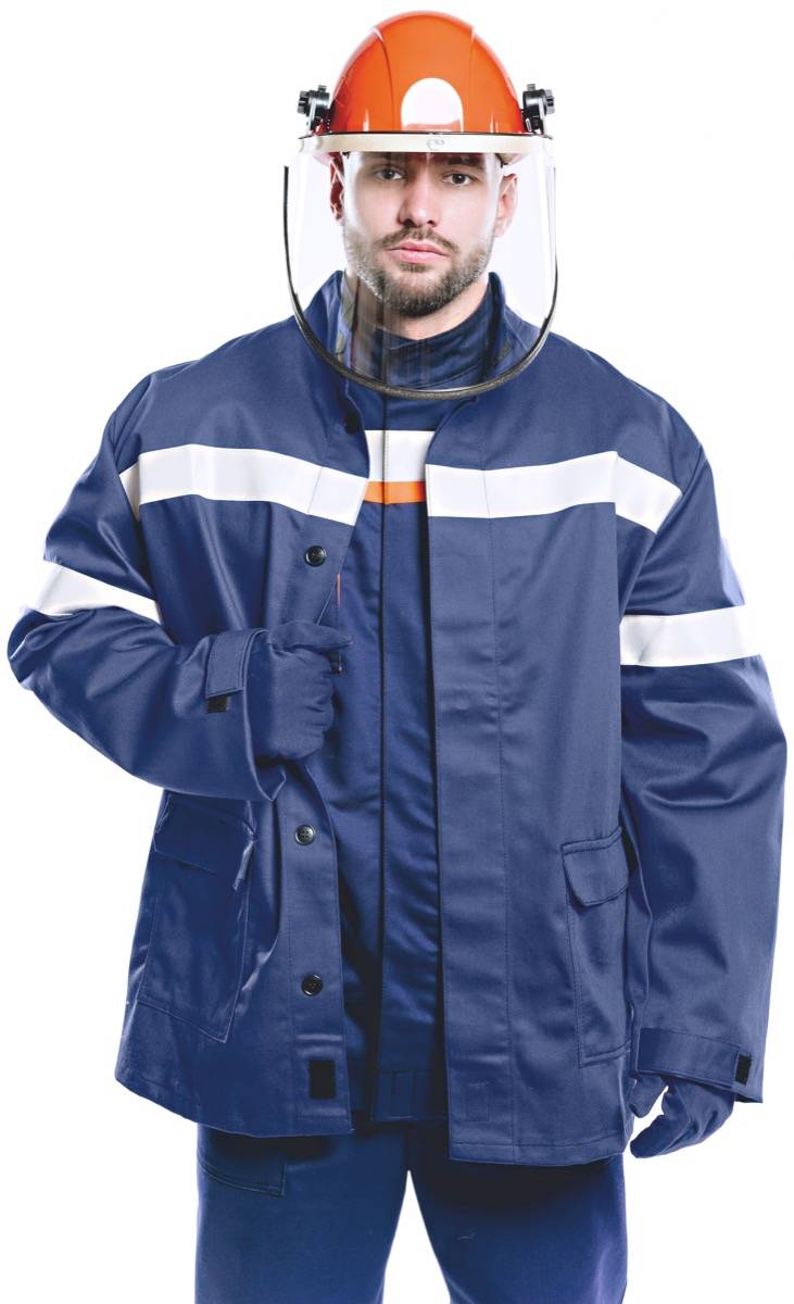 Куртка - накидка 9 кал/см2 из огнезащитной ткани WORKER