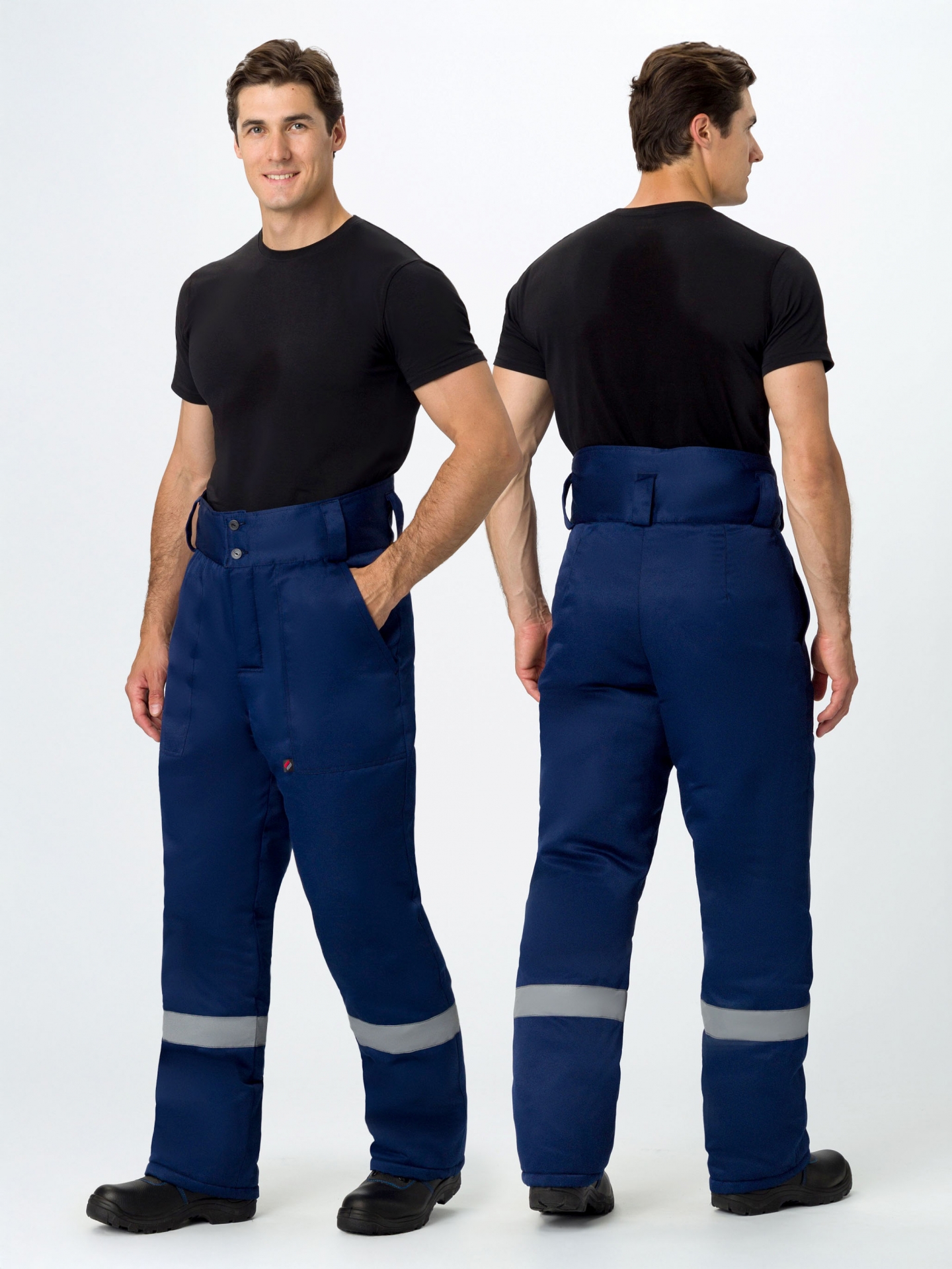 Брюки ЭКСПЕРТНЫЙ-Люкс утепленный, темно-синий