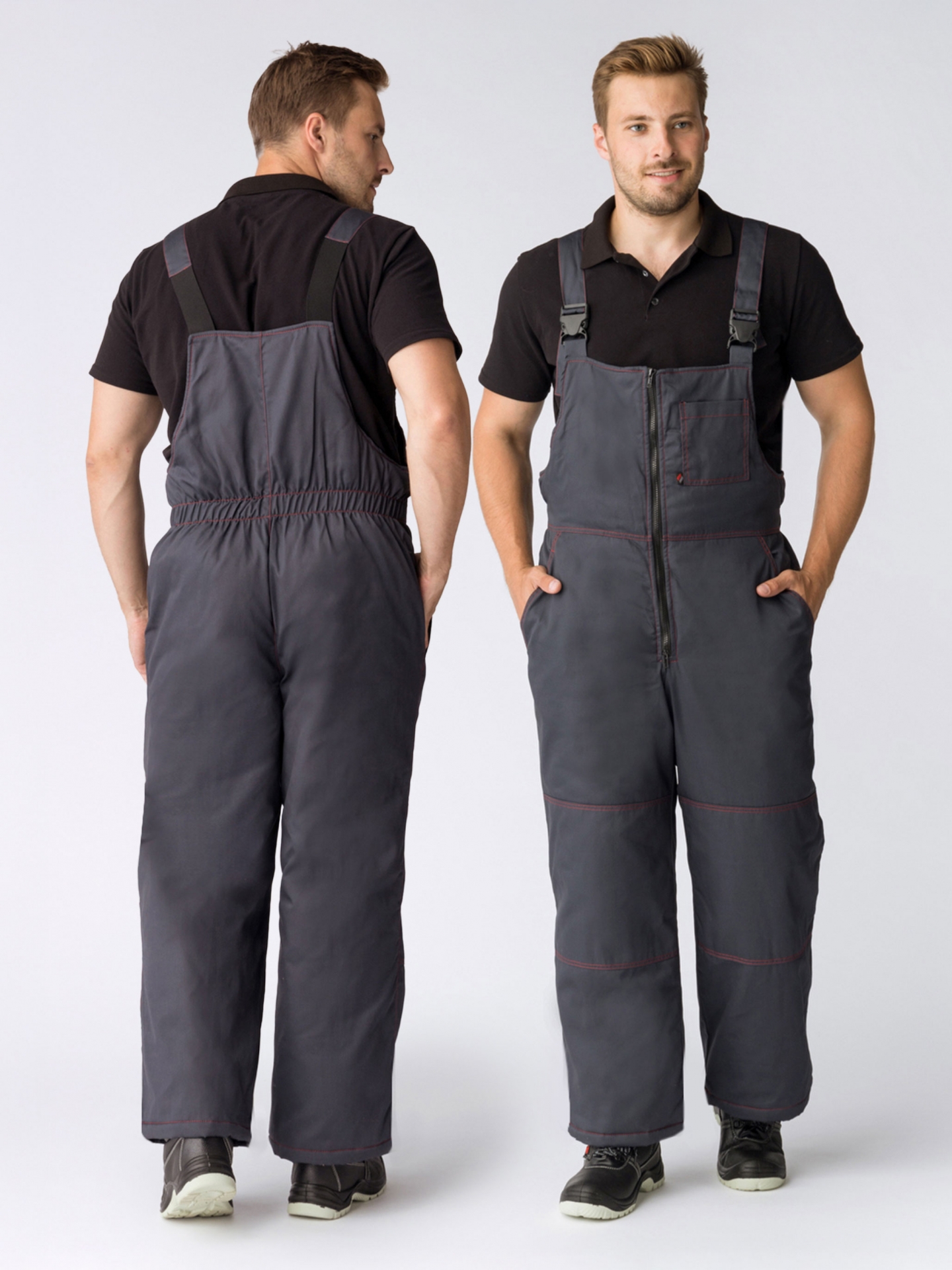 Полукомбинезон ФЛОФТ утепленный, темно-серый