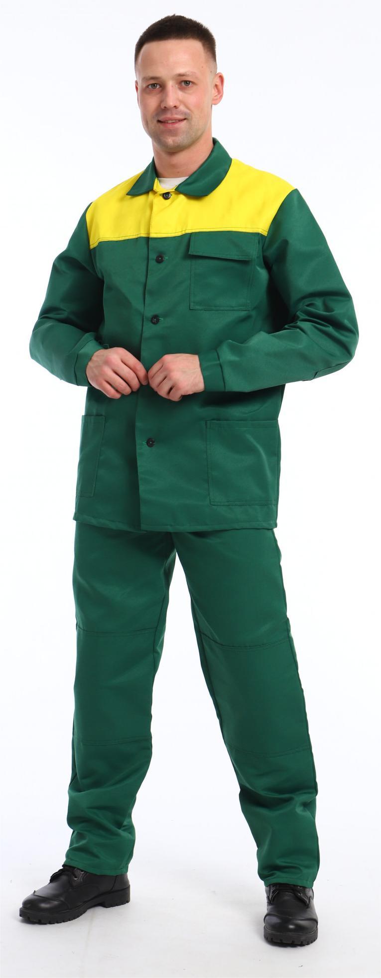 Костюм СТАНДАРТ, зеленый-желтый